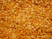 Dry, yellow peas