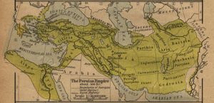 Achaemenid empire at its greatest extent.