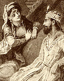 Shahryar is the fictional Sassanid King of kings in The Book of One Thousand and One Nights, who is told stories by Scheherazade.