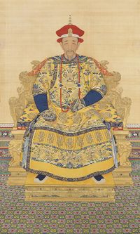 The Kangxi Emperor (r. 1662 - 1722)