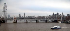 The River Thames in London