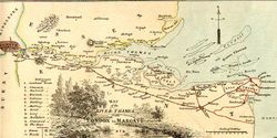 The lower course of the Thames in 1840