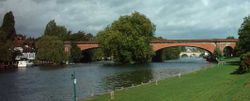 The Maidenhead Railway Bridge, at the time the largest span for a brick arch bridge.