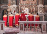 Armenian-Rite concelebrated Divine Liturgy, "the eucharistic sacrifice, which is the fount and apex of the whole Christian life." 