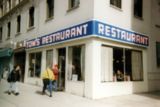 Tom's Restaurant, a diner at 112th St. and Broadway in Manhattan, referred to as Monk's Cafe in the show.