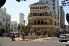 The pagoda house in central Tel Aviv