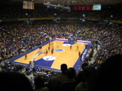 Tel Aviv's main basketball arena