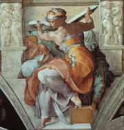 The Libyan Sybil, Sistine Chapel.