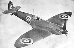 An RAF Spitfire shortly before World War II.