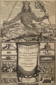 Frontispiece of Leviathan