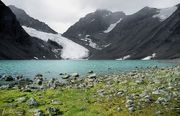 Image near Kebnekaise from Lappland in northern Norrland.