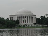 The Jefferson Memorial in Washington, DC.