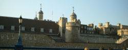 The Battlements, as seen from Tower Bridge approach