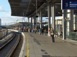 Wien Nord-Praterstern, one of the main railway stations in Vienna