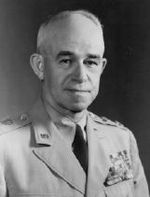 U.S. General Omar Bradley led the advance into Germany