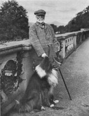 Andrew Carnegie at Skibo Castle, 1914