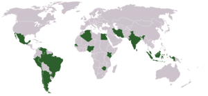 G15 countries.