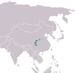 Giant Panda range