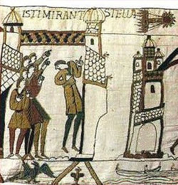 Halley's Comet depicted on the Bayeux tapestry