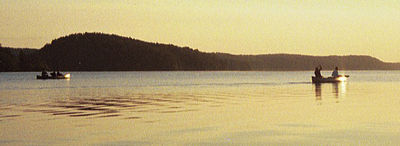 Saganaga Lake in the Boundary Waters Canoe Area Wilderness