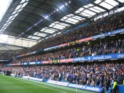 Chelsea play home fixtures at Stamford Bridge, London