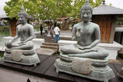 Buddha's statue inside the Seema Malakaya Temple