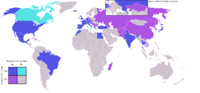 Countries James Bond visited in the films