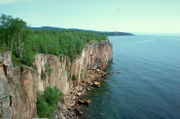 Cliffs on the North Shore of Lake Superior