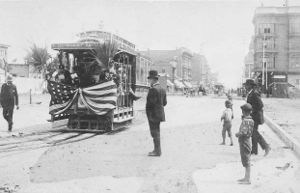 Opening Day on the San Diego Cable Railway:  June 7, 1890.