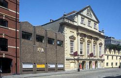 The Coopers Hall, entrance to the BOV Theatre Royal complex.