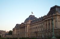 The royal palace in Brussels