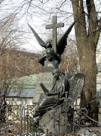 Tchaikovsky's tomb at the Alexander Nevsky Monastery