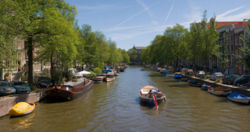 Canals of the Jordaan neighbourhood