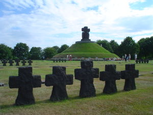 The German military cemetery in La Cambe