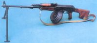 The RPK light machine gun is typical of the Red Army's influence in the post-war world. It is based on the AK-47 assault rifle, which would ultimately effect change in both future rifle design and in the methods of modern warfare.