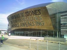 The Wales Millennium Centre.