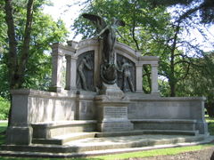 The memorial to the Titanic's engineers in Southampton.