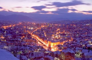 Sarajevo in winter