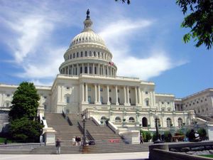 The Senate meets in the United States Capitol in Washington, D.C.