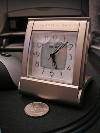 A desk clock