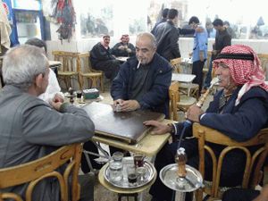 Coffeehouse in Damascus