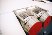 G-AXDN, Duxford, close up of engines.