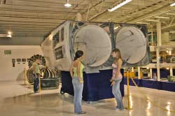 Concorde engine twin intake displayed in a museum from Ciudad Juarez,  Mexico. (Museo del Concorde) 