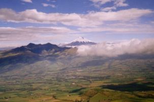 Cotopaxi as seen from the Corazón 