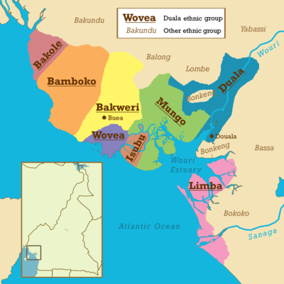 The ethnic groups of Cameroon who speak Duala languages.