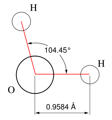 Image:Water molecule dimensions.svg