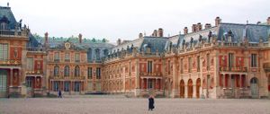 The Cour d'Honneur of the Château of Versailles