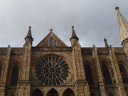 The Rose Window in the Chapel of the Nine Altars.