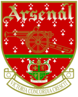 Arsenal's crest from c. 1949 to 2002