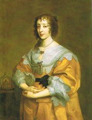 Henrietta Maria (c. 1633) by Sir Anthony van Dyck